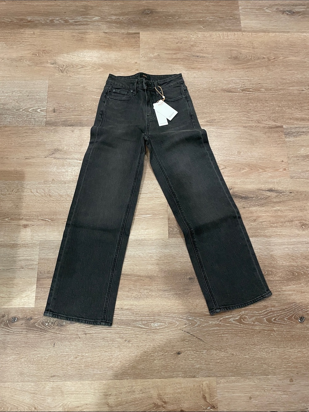 Quince Black Straight-Leg Men's Jeans